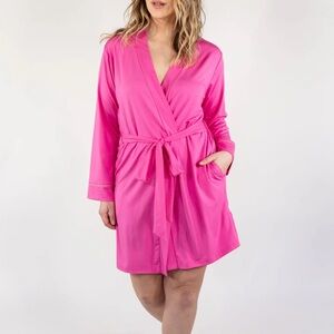 Sundays Vibrant Pink Women's Robe